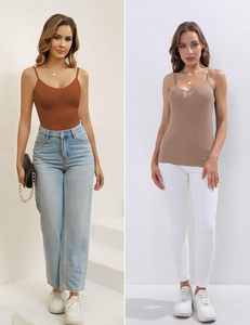 Débardeur Camisole Femme en Maille Côtelée Douce et Extensible, Bretelles Fines, Style Décontracté, Idéal pour l'Été - Product Image 4