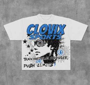 T-shirt en coton épais pour homme, style streetwear personnalisé, imprimé graphique, coupe ample et oversize, décontracté, sport, été, qualité supérieure - Product Image 1