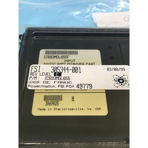 Module d'entrée GE Fanuc IC693MDL655F, PLC, FSI - Équipements et pièces semi-conductrices d'occasion fiables à l'échelle mondiale - Product Image 3