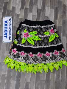 <b>High</b> Quality New Style Hawaiian Islander Beach Wear Floral Casual Women Customized Embroidery Skirts Ladies Skirt for Hawaii Dan - Product Image 5