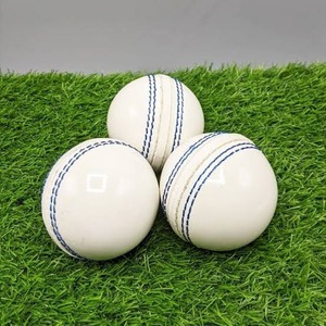 Balle de cricket en cuir de qualité supérieure, couture robuste, durable, rebond élevé, prête pour les matchs - Product Image 2