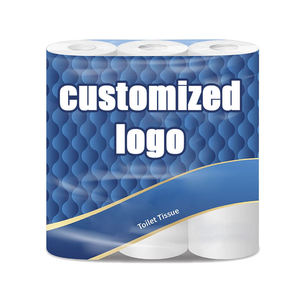 Biodegradable Wood Pulp Toilet <b>Paper</b> 3 Ply Hotel Toilet <b>Paper</b> <b>Roll</b> High Quality Bathroom Tissue Supplier Manufacturer - Product Image 1