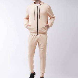 Chándal Color Piel para Hombre, Chaqueta Cortavientos Personalizada y Chándal Deportivo para Invierno - Product Image 1