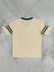 Maillot de sport en mesh personnalisé par sublimation, coupe oversize unisexe, streetwear, logo personnalisé, chemise athlétique d'été, vente en gros - Product Image 6