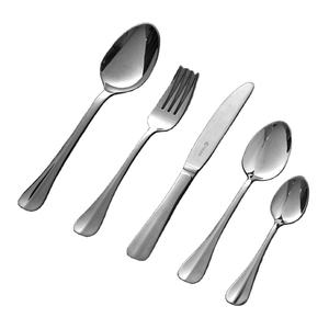 Juego de Cubiertos de acero inoxidable con mango de diseño pulido de espejo alto para que todos lo usen fácilmente - Product Image 1