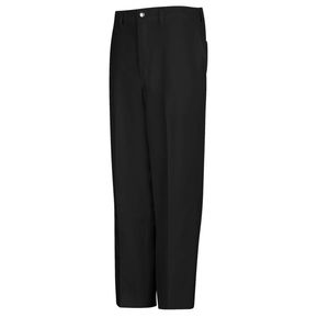Pantalon de Chef Homme Coupe Droite Personnalisable en Coton Côtelé 100% avec Logo Personnalisable, Fermeture Éclair et Décoration Décolorée, Style Flare - Product Image 4