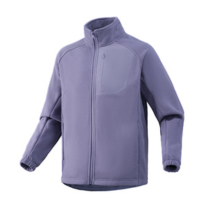<b>STAR</b> SPEED Men's Stand Collar Hooded Fleece <b>Jacket</b> Waterproof Zipper Thermal Casual Outerwear with Pockets Outdoor Autumn - Product Image 4