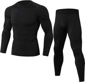 Conjunto Deportivo de Compresión de Manga Larga para Hombre, para Gimnasio, Entrenamiento, Fitness, Running, Ajuste Muscular, Secado Rápido, Ligero y de Alto Rendimiento - Product Image 4