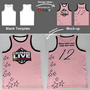 Maillot de basket personnalisé en sublimation respirant - Séchage rapide, évacuation de l'humidité - Maillots d'équipe d'été en gros - Product Image 2