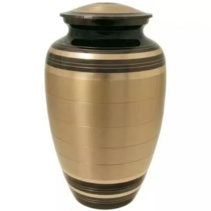 Customized Design Latest Hot Selling Cremation Urns for Human Ashes Funeral Supplies Metal Cremation Urn for Storage Usage - Product Image 3