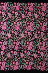 Tissu en Chiffon Brodé Malty Dobby 100% Polyester Respirant Écologique Poids Moyen pour Mariage Couleur Personnalisée Textile - Product Image 3