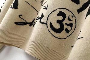 Custom LOGO OEM & ODM <b>Men</b> Sweater Jacquard Letter Knitwear <b>Men</b> Crew Neck <b>Pullover</b> Casual Knit Jumpers Winter <b>Men</b> Knitted Sweater - Product Image 3