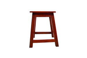 Handcrafted Wooden Stool Solid Wood Seating Furniture Compact Accent Seat <b>Rustic</b> <b>Home</b> <b>Decor</b> Bedroom Living Room - Product Image 2