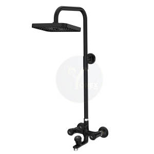 Ensemble de salle de bain avec pommeau de douche pluie, commande intelligente du mitigeur et design haut de gamme pour salles de bain modernes et un débit d'eau fluide au quotidien - Product Image 3