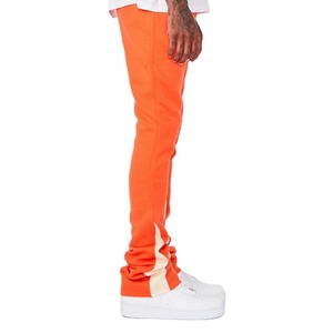 <span class=keywords><strong>Pantaloni</strong></span> Casual da Uomo a Zampa d'Elefante con Stampa Personalizzata, Vita Alta, <span class=keywords><strong>Tasche</strong></span>, in Tessuto Canvas, Modello a Vita Media - Product Image 5