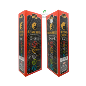 Incienso Darshan Feng Shui 5 en 1 Hexa Bamboo Ecológico 100% Natural, Varillas de Incienso para Aromaterapia y Uso Religioso, Incienso Indio - Product Image 3