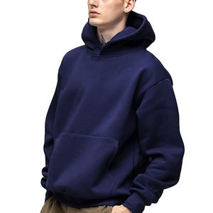 Wholesale Trending <b>Style</b> Low MOQ Men Hoodie Comfortable Professional Design Wholesale Men Pullover Hoodie with Custom logo men - Product Image 4