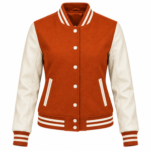 Durable Women Varsity <b>Jacket</b> Hot Selling Anti Wrinkle Breathable Top Trending Women Varsity <b>Jacket</b> with <b>Light</b> <b>Weight</b> - Product Image 2