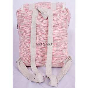 Mochila unisex vintage ecológica con material ligero de lona de algodón y cierre de cremallera para mujer - Product Image 3