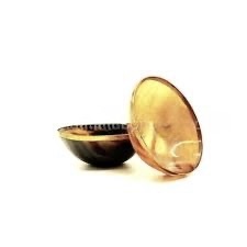 ILAHI's Handcrafted Eco Friendly <b>Disposable</b> Dishwasher Safe Lightweight American Style Buffalo Horn Serving Bowl Salad Dining - Product Image 1