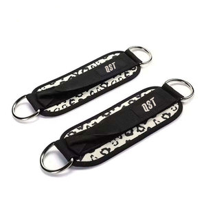 Correa de Tobillo Premium con Anillo en D para Levantamiento de Pesas, Diseño de Logotipo Personalizado, Color Personalizado, Acolchado Suave, Antideslizante, Unisex, Servicios OEM/ODM - Product Image 6
