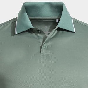 เสื้อโปโลแบบสปอร์ตพิมพ์โลโก้ตามสั่งสำหรับขายส่ง เสื้อยืดเปล่าแบบถักสำหรับออกแบบเป็นเสื้อโปโลสำหรับผู้ชายและผู้หญิง - Product Image 3