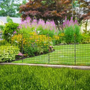 Recinzione Decorativa da Giardino a 5 Pannelli con 5 Picchetti per Recinzioni, Tralicci e Cancelli - Product Image 5