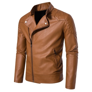 Original Genuine <b>Leather</b> <b>Jacket</b> For <b>Men</b> Classic Lamb Fashionable <b>Leather</b> <b>Jacket</b> Waterproof Latest Style Custom Packing <b>Leather</b> - Product Image 1