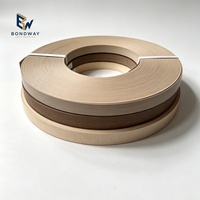 Bande de chant en PVC grain de bois mat, autocollante, en rouleau, largeur personnalisable 22 mm, épaisseur 0,4-3 mm, pour placage, MDF, armoires et étagères