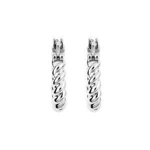 STYLISH INDIAN BOHEMIAN HOOP <b>EARRINGS</b> FOR WOMEN 925 STERLING SILVER PLATED LIGHTWEIGHT FASHION JEWELRY ANNIVERSARY CELEBRATION - Product Image 2