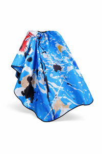Cape de Coiffeur Ajustable et Durable en Pongee Personnalisée Saaqaans Enterprises SQ-910 - Product Image 2