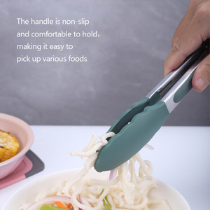 Pinzas de cocina Easy Lock con agarre cómodo para barbacoa, ensaladas, cocina, repostería y servir comida deliciosa - Product Image 3