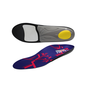 Semelles orthopédiques de soutien de la voûte plantaire pour soulager la fasciite plantaire, les douleurs aux pieds plats, la métatarsalgie, avec absorption des chocs et confort optimal - Product Image 1