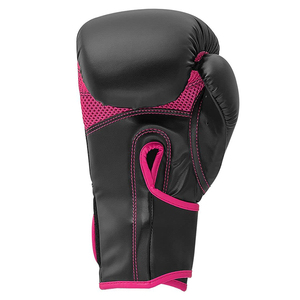 Guantes de Boxeo Profesionales para Hombre, de Cuero Genuino, Personalizables, Color Morado y Negro, Duraderos, Transpirables, de Alta Calidad, Diseño Edoor - Product Image 1