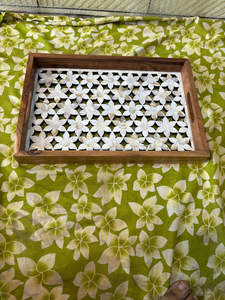 ถาดเสิร์ฟหอยมุกสำหรับช็อคโกแลตและขนมหวานทำด้วยมือสไตล์อาหรับหรูหราระดับราชวงศ์ - Product Image 5