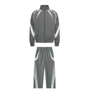 2026 Wholesale Blank Custom Zipper Nylon <b>Tracksuits</b> For Men's Best Sale Custom Made Lightweight Windbreaker Men Nylon <b>Tracksuit</b> - Product Image 3