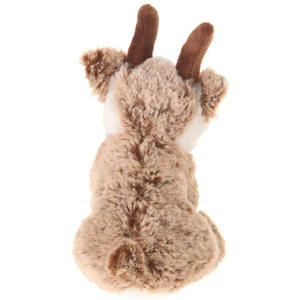 Jouet en peluche antilope personnalisé à prix d'usine, antilope aux grands yeux en position accroupie, jouet en peluche animal en peluche - Product Image 2