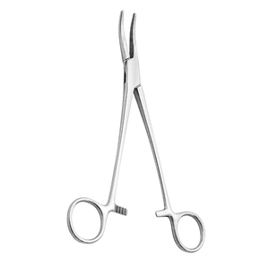 Pinzas Hemostáticas Curvas Schnidt, Herramienta Quirúrgica para Amigdalectomía, Instrumento Quirúrgico ORL, Reutilizable, de Acero Inoxidable - Product Image 4