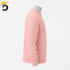 Pull en cachemire pour homme Darsa Impex, col rond, séchage rapide, texture douce et luxueuse, coupe confortable, look minimaliste, hiver - Product Image 3