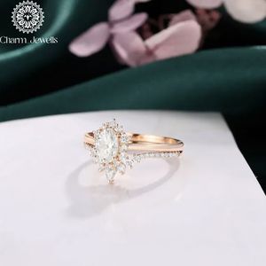Anillo de Compromiso de Plata con Moissanita Corte Cojín Charm Jewels, Engaste de Oro Rosa con Diseño Floral, Certificado IGI, Romántico para Mujer - Product Image 5