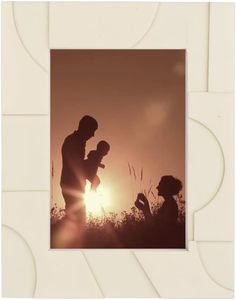 Mesa Resin Photo <b>Frames</b>, Set of 2 (<b>4x6</b>” and 5x7”) - Product Image 1