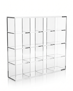Caja de Almacenamiento de Minerales Acrílica Transparente Ecológica Premium de 5x5x3cm, Preensamblada, Pulida, Elegante y Moderna, Organizador para Exhibición de Cristales - Product Image 3