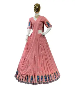FULPARI高需求婚礼和派对服装女士Lehanga Choli从印度出口商以批发价购买
