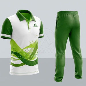 Premium Quality Polyester <b>Cricket</b> Uniform Set With Breathable Fabric And Comfortable Fit For Team Use - Product Image 4