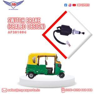 อะไหล่รถสามล้อคุณภาพสูง 4S สวิตช์เบรก ผลิตในอินเดีย ใช้ได้กับรุ่น RE ส่งออกไปยังเฮติและสาธารณรัฐโดมินิกัน - Product Image 2