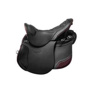 Selle de cheval de qualité professionnelle pour la course de barils, légère et confortable, conçue avec un rembourrage en mousse haute densité - Product Image 5