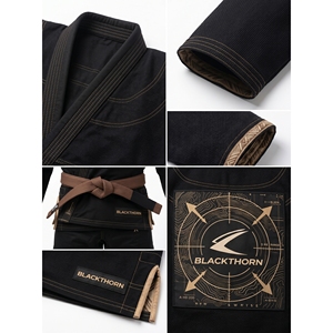 Kimono de Jiu Jitsu Personalizado Ultraligero de 440g, Tejido Perla, Transpirable, de Secado Rápido, Unisex, para Competición, con Etiqueta Privada - Product Image 4