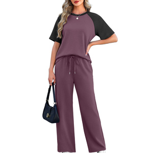 Oem Service Loungewear Summer <b>Set</b> For Women's Breathable Quick Dry Perfect For Home Travel And Party To Wear Women's <b>Sets</b> - Product Image 4