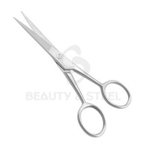 Professional Straight Cuticle Scissors with Needle-Sharp Tips and <b>Sandblasted</b> Matte Finish for Precision Care - Product Image 3