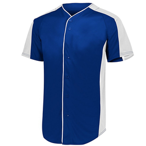 Camiseta de Béisbol de Manga Corta para Hombre, de Poliéster Estampado, Color Personalizado, Talla Grande, Transpirable, Antibacteriana, Anti-UV, de Secado Rápido - Product Image 6